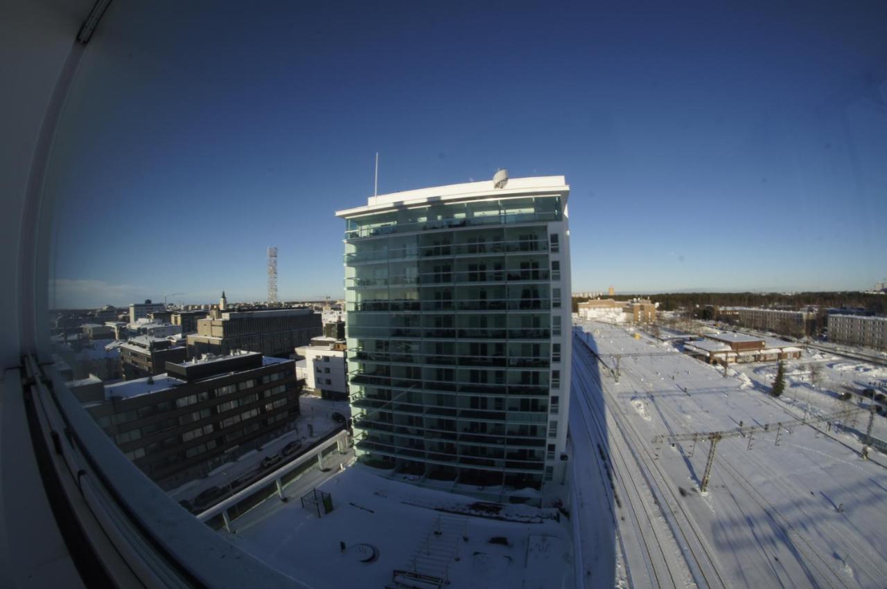 Apartamento Keskustan Kaksio 45 M2 Autopaikalla, Rautatienkatu 19, 9 Krs Oulu Exterior foto